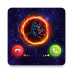 phone call screen theme 3d app android application logo